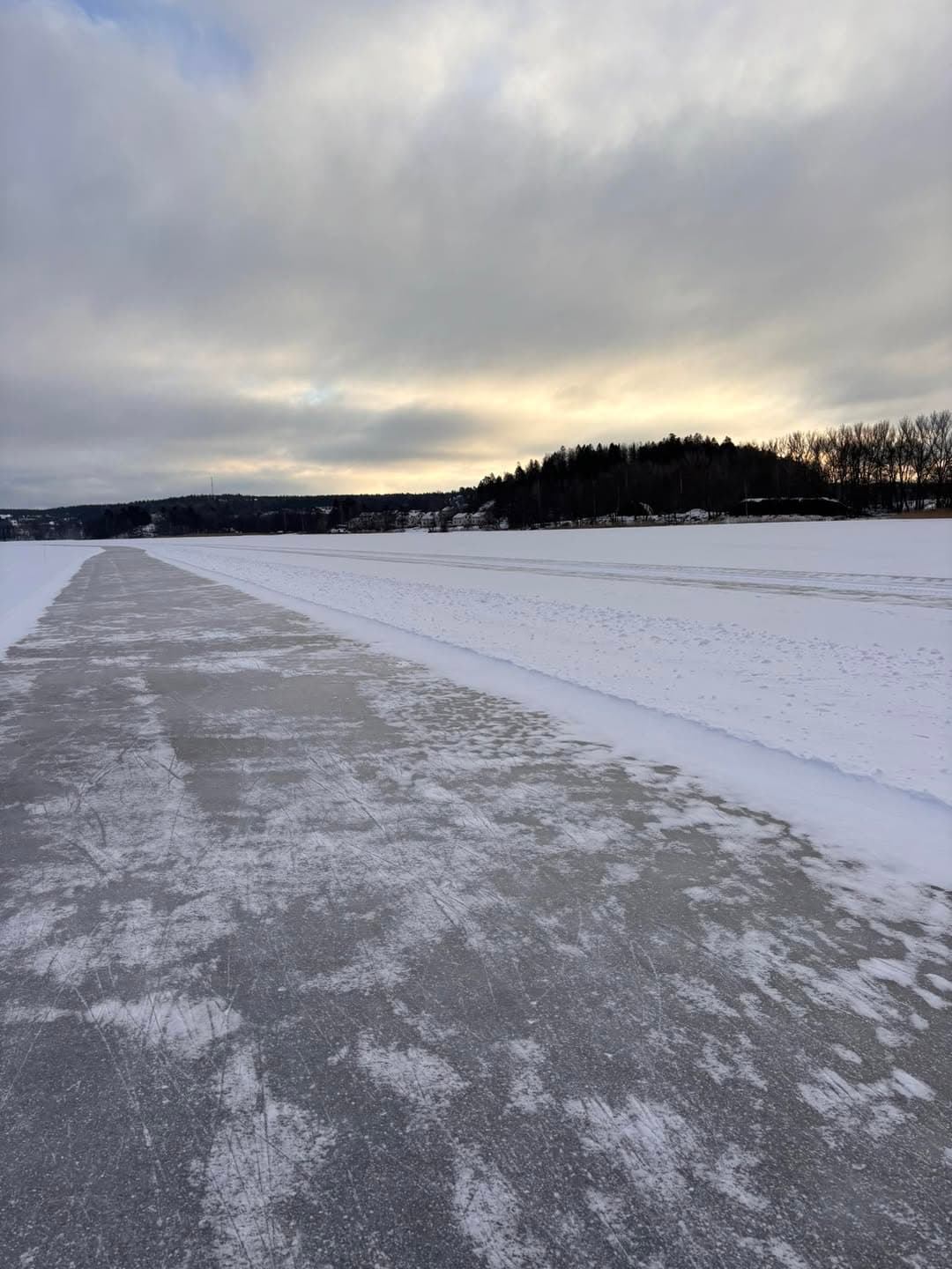 Israpport från Tullingesjön